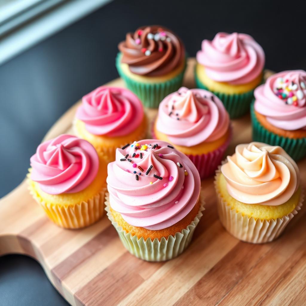 Assorted cupcakes